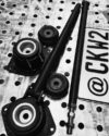 STRUT TOWER EXTENDERS WITH STRUT BAR